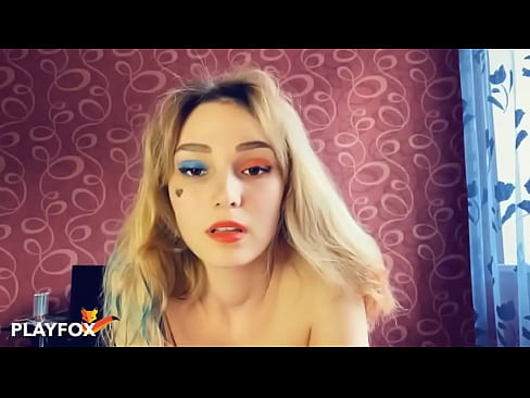 ❤️ Magalasi amatsenga amatsenga adandipatsa kugonana ndi Harley Quinn Zolaula zapakhomo pa ife